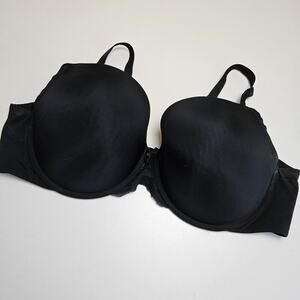 Torrid Curve Underwire Bra 44C‎ Black Satin